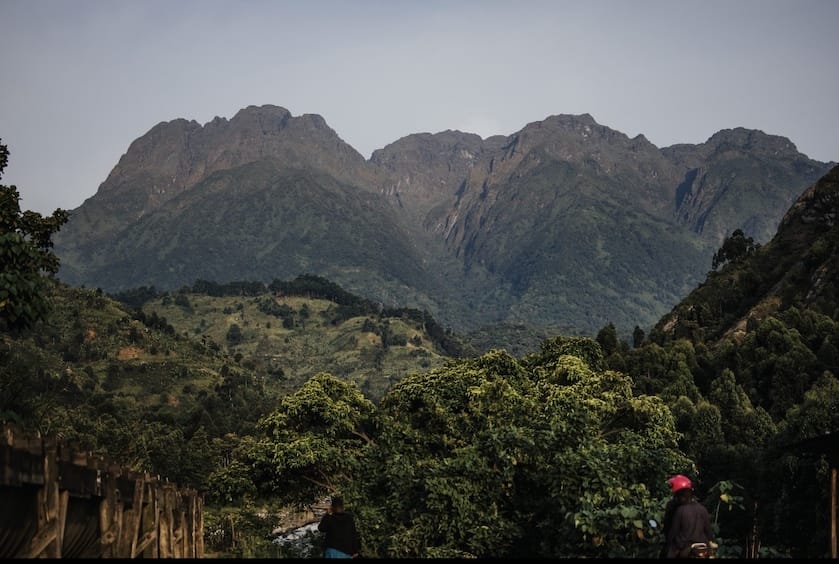 Ruboni Tourism Village offering breathtaking views of the Rwenzori Mountains in Uganda