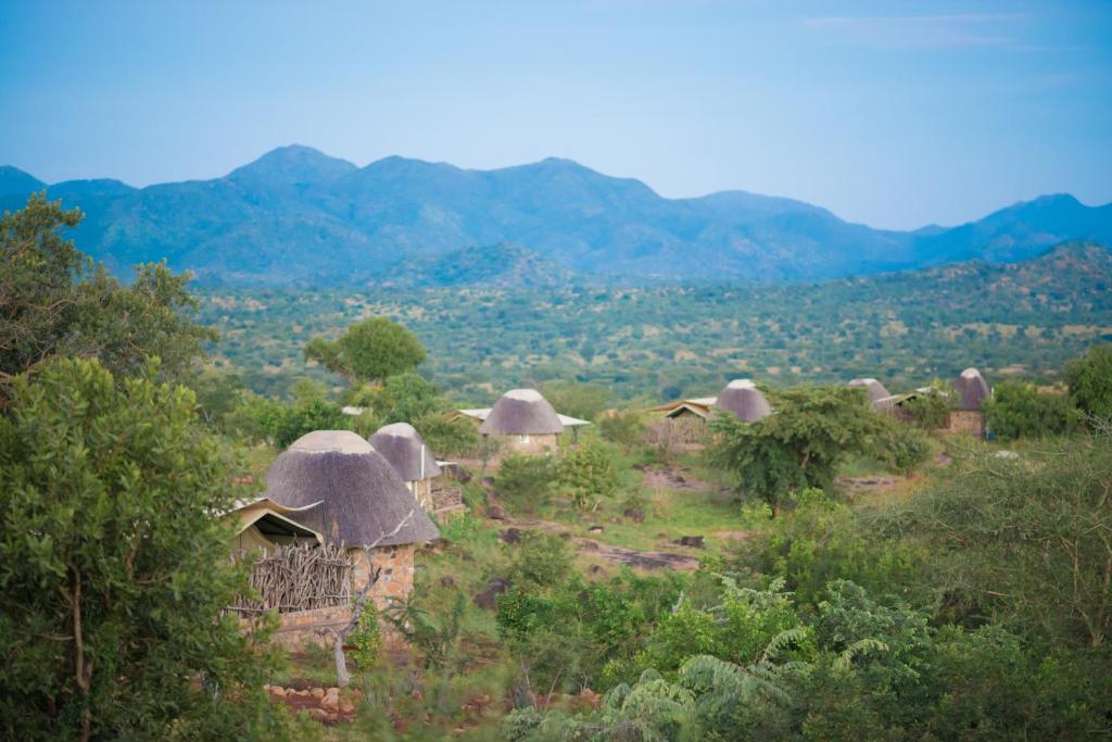 Kidepo Savannah Lodge, a mid-range option among the best lodges near Kidepo Valley