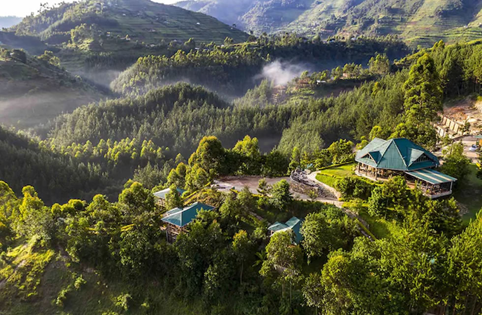 Rushaga Gorilla Lodge, a comfortable mid-range option among the best lodges in Rushaga sector