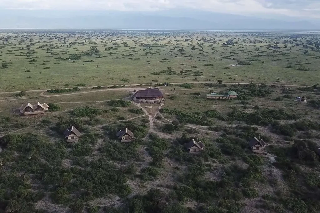 Kasenyi Safari Camp, a mid-range lodge inside Queen Elizabeth National Park