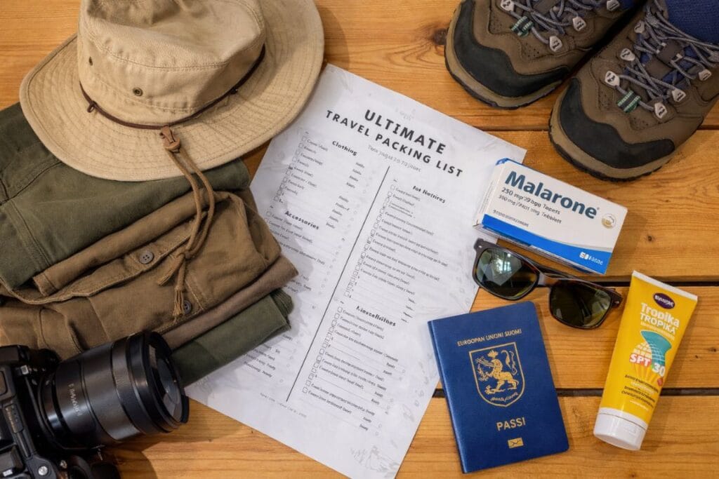Uganda packing list essentials for a safari