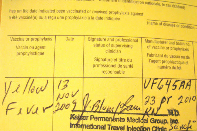 Yellow Fever Card at Entebbe Airport: Entry Requirements and Strict Rules (2026/2027 Guide)