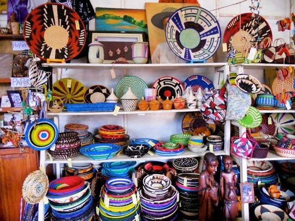 Buying authentic handmade souvenirs craft markets Kampala – handmade crafts at a Kampala market