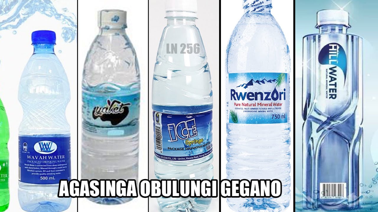 Drinking water safety Uganda safari lodges – tourist drinking bottled water on safari