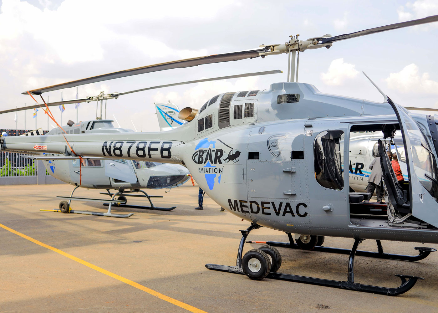Emergency medical care remote safari parks Uganda – medical evacuation helicopter in Uganda