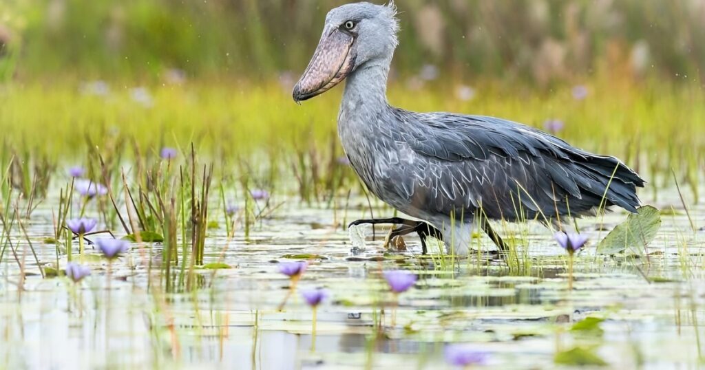 Mabamba swamp shoebill tour Entebbe arrival day – birding in Mabamba Swamp