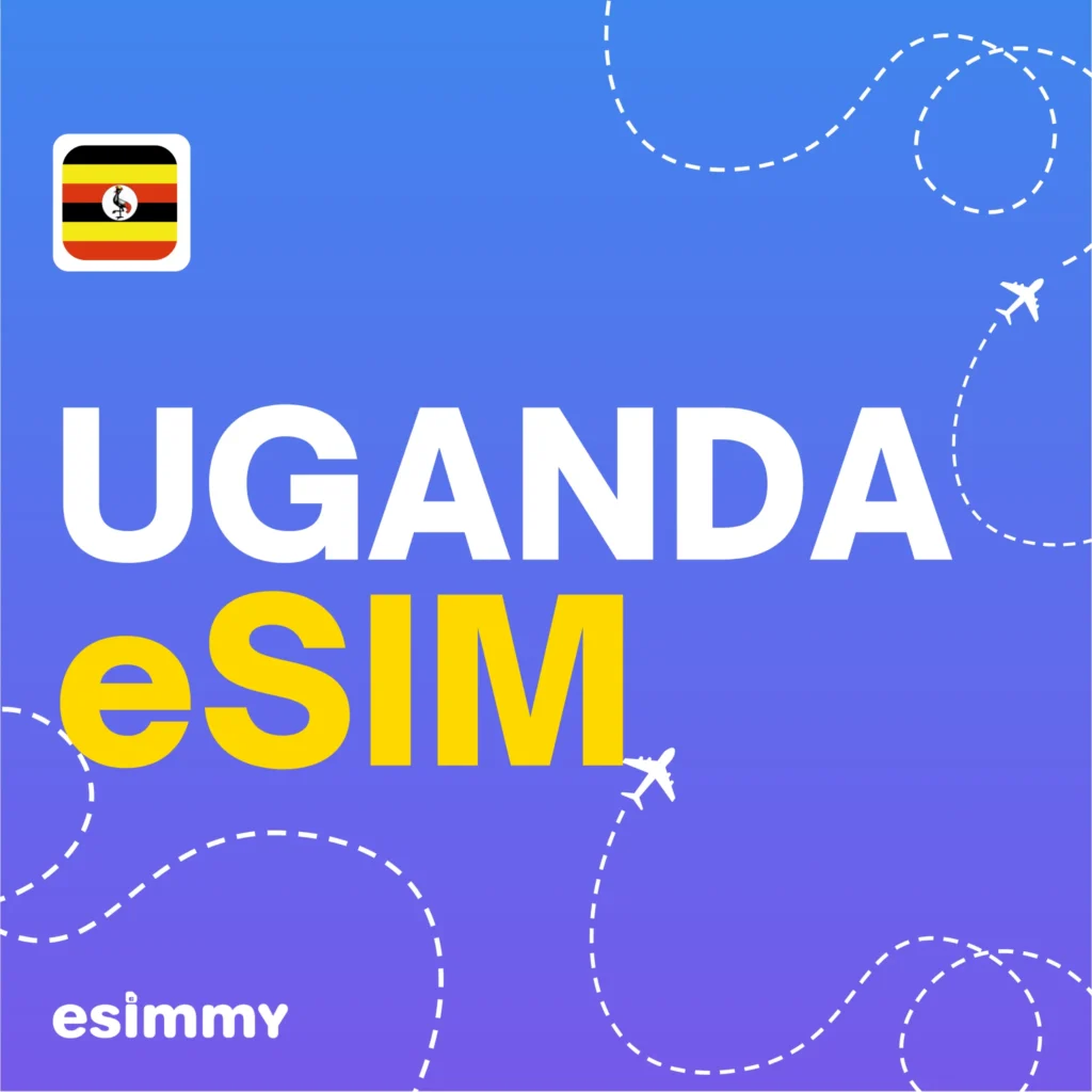 Setting up MTN eSIM and data plan on a smartphone for working remotely from Uganda safari in 2026