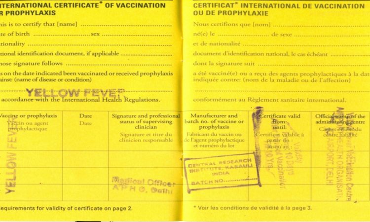 Yellow Fever Vaccine Exemption Certificate for Uganda Entry 2026 – Complete Guide