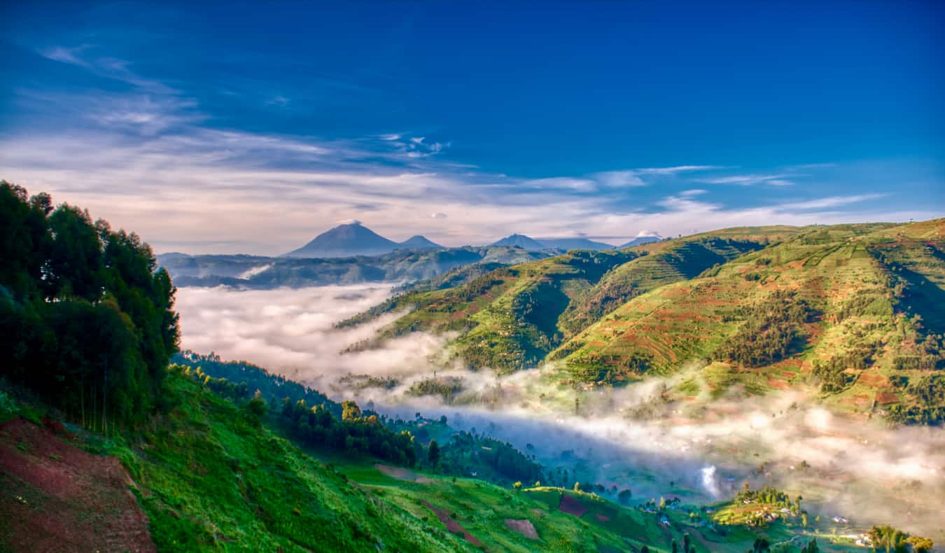 A budget traveler exploring Uganda, showing how to travel Uganda on a budget