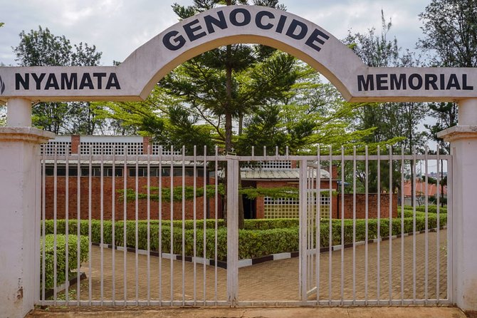 Nyamata Church Memorial on a Rwanda genocide memorial gorilla trek
