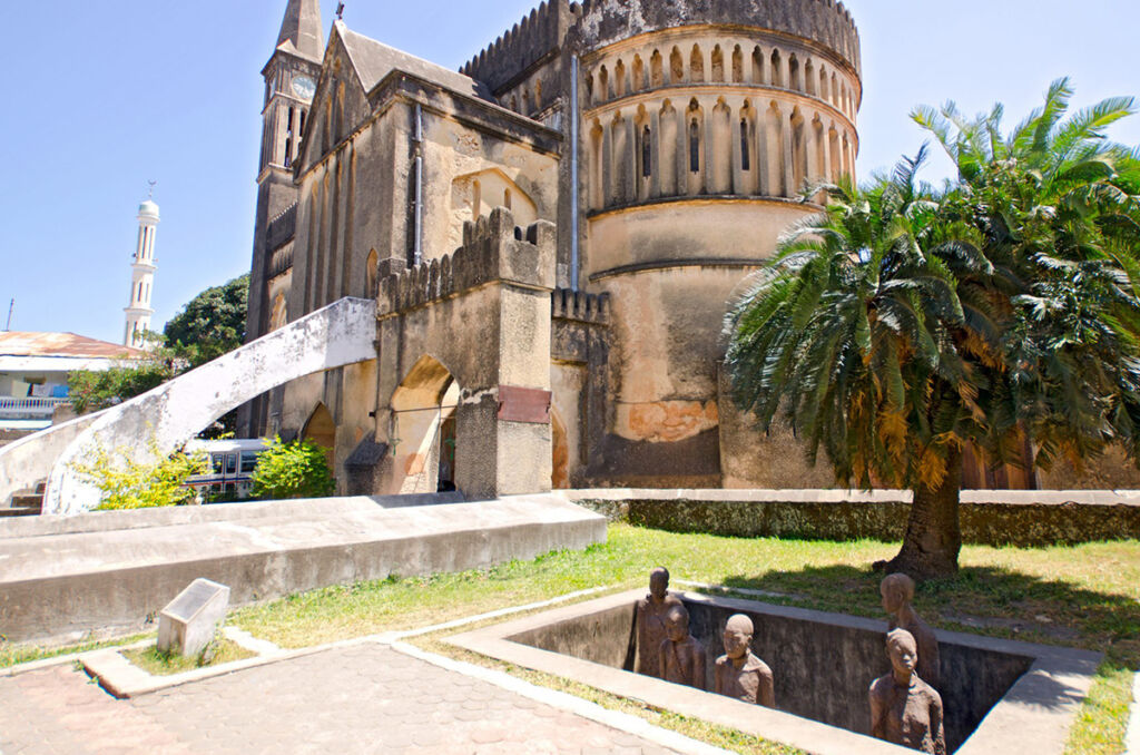 The historic Stone Town in Zanzibar on a 14 day East Africa tour package Uganda gorillas Serengeti migration Zanzibar