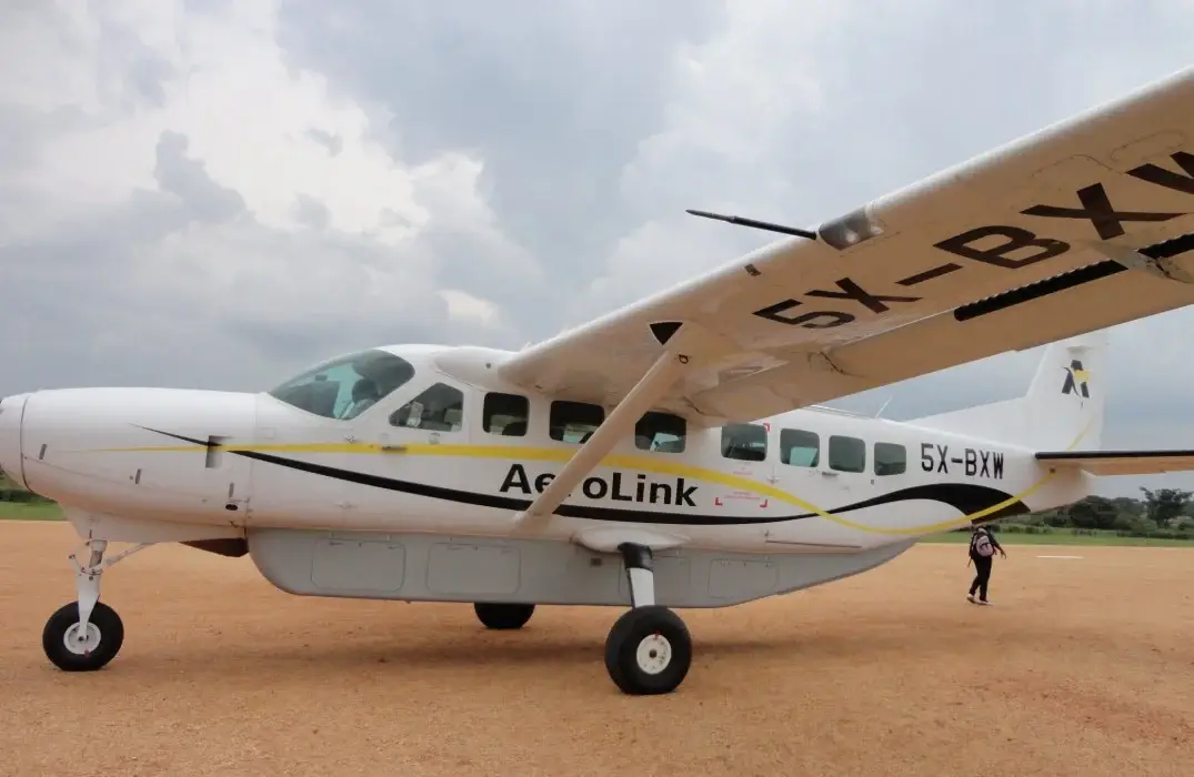 Kihihi Airstrip in south-western Uganda, arrival point for Buhoma and Ruhija sectors of Bwindi